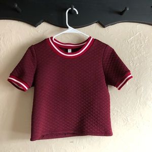 Red Short Sleeve Shirt